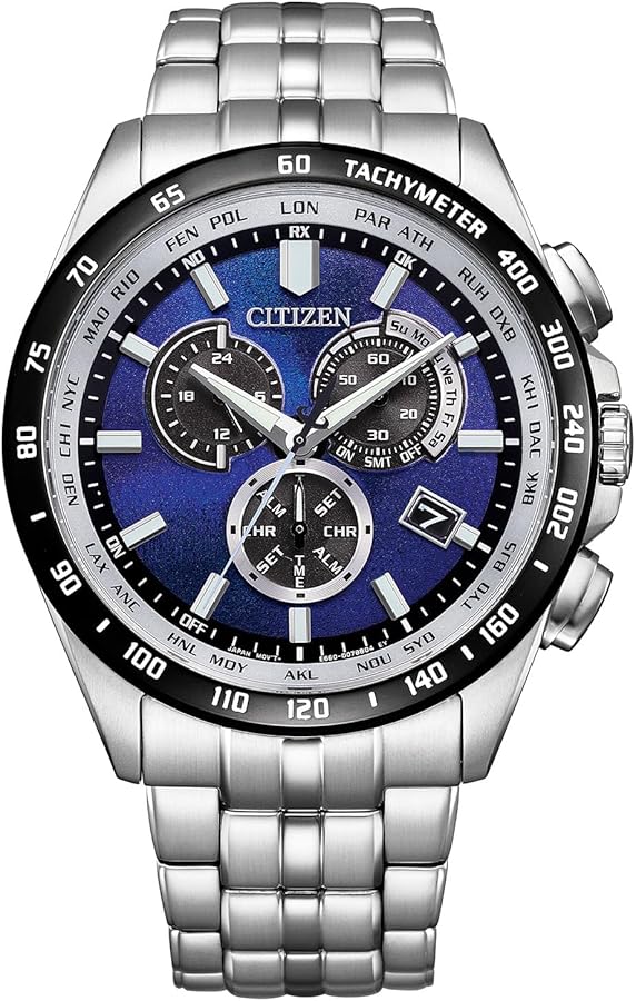 【稼動】CITIZEN エコドライブ 電波ソーラー メンズ 腕時計 青文字盤 Amazon.co.jp: [Citizen] 腕時計 光発電エコ・ドライブ 電波時計 防水
